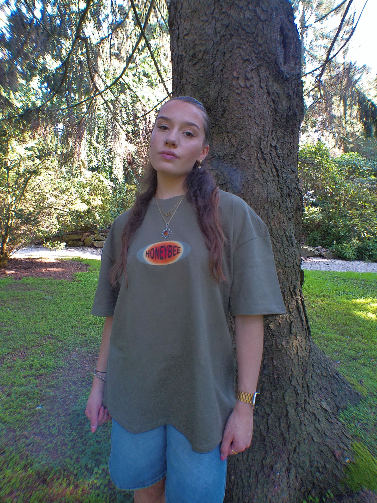 HIGHER SELF TEE - OLIVE