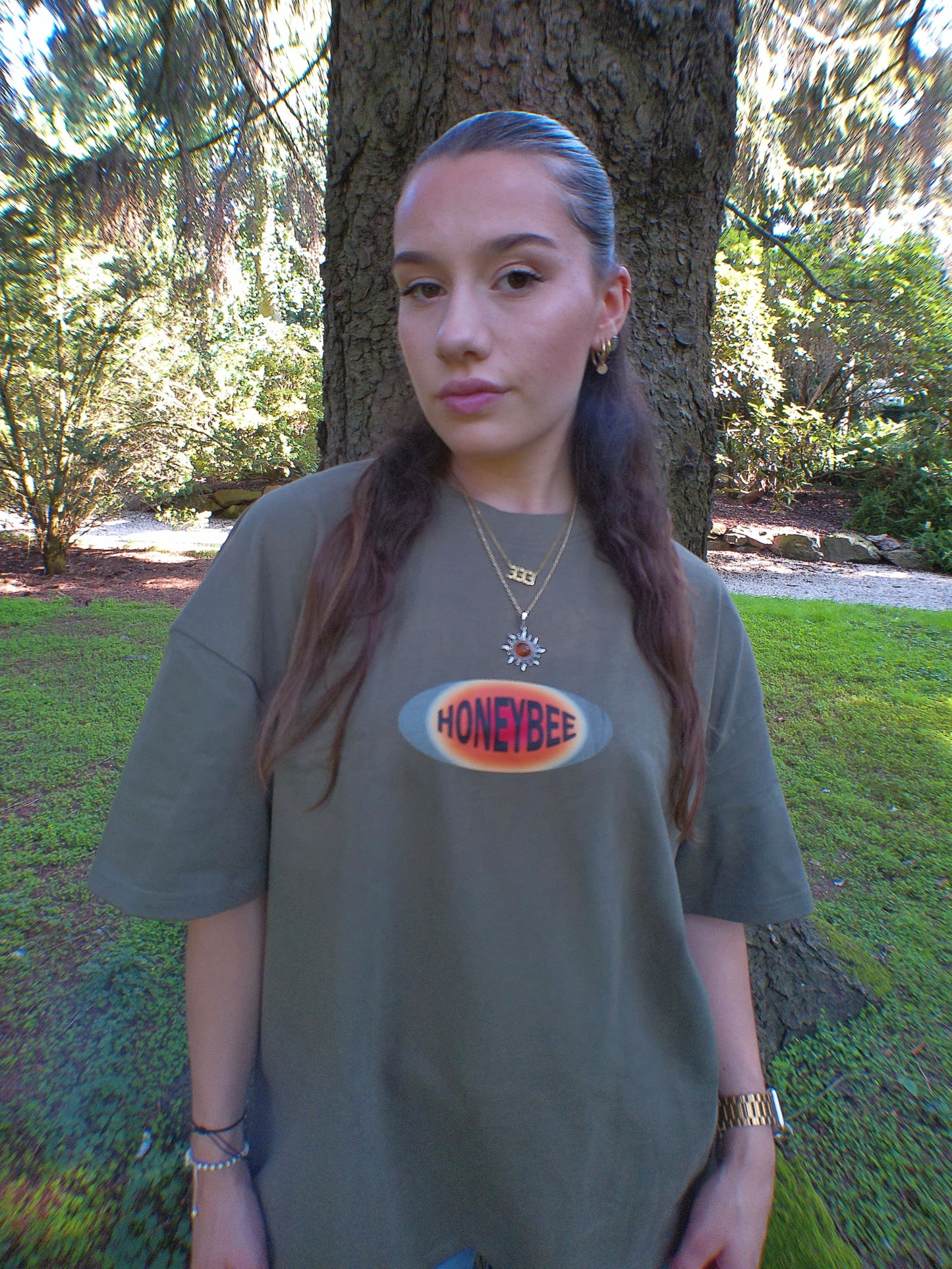 HIGHER SELF TEE - OLIVE