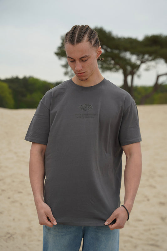 HONEYBEE TEE - DARK GREY